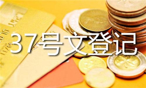 個(gè)人境外投資37號(hào)文